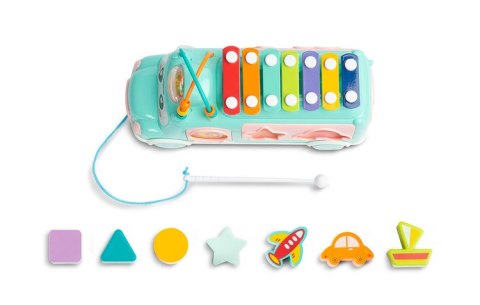 8044 ZABAWKA EDUKACYJNA - CYMBAŁKI AUTOBUS