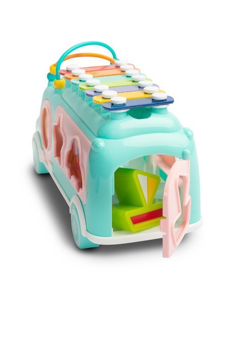 8044 ZABAWKA EDUKACYJNA - CYMBAŁKI AUTOBUS