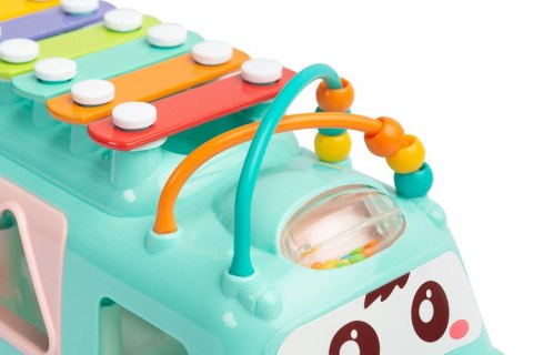 8044 ZABAWKA EDUKACYJNA - CYMBAŁKI AUTOBUS