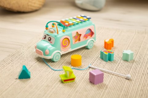 8044 ZABAWKA EDUKACYJNA - CYMBAŁKI AUTOBUS