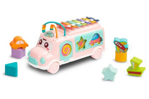 8044 ZABAWKA EDUKACYJNA - CYMBAŁKI AUTOBUS