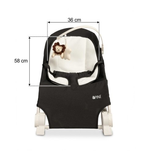 LEŻACZEK PINE BLACK