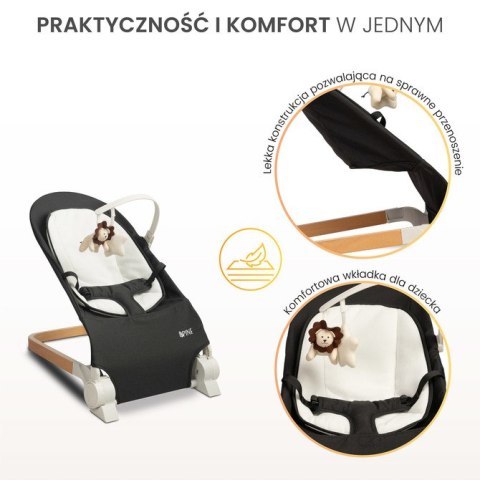 LEŻACZEK PINE BLACK