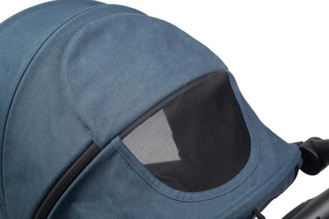 WÓZEK SPACEROWY ELMA JEANS BLUE