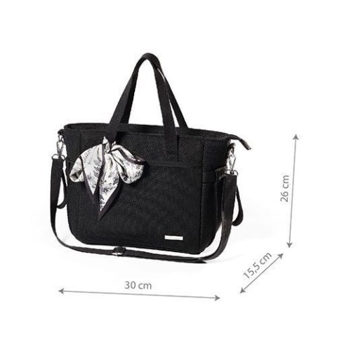 1571/01 TORBA DLA MAMY/DO WÓZKA CARMEN CZARNA