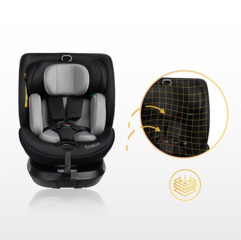 FOTELIK BOSCO I-SIZE BLACK (40-150)
