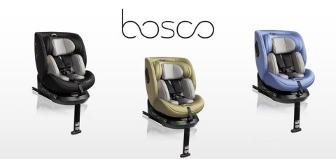 FOTELIK BOSCO I-SIZE BLUE (40-150)