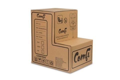 FOTELIK COMFI I-SIZE RED (40-150)