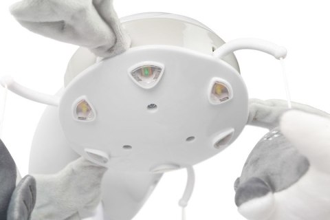 HUŚTAWKA ELEKTRYCZNA RAFFI LIGHT GREY