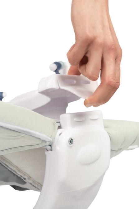 HUŚTAWKA ELEKTRYCZNA RAFFI LIGHT GREY