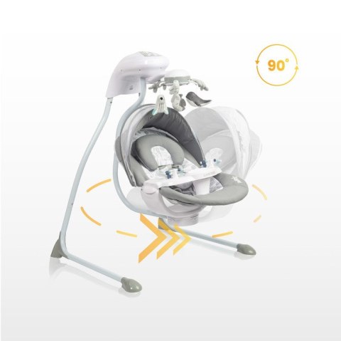 HUŚTAWKA ELEKTRYCZNA RAFFI LIGHT GREY