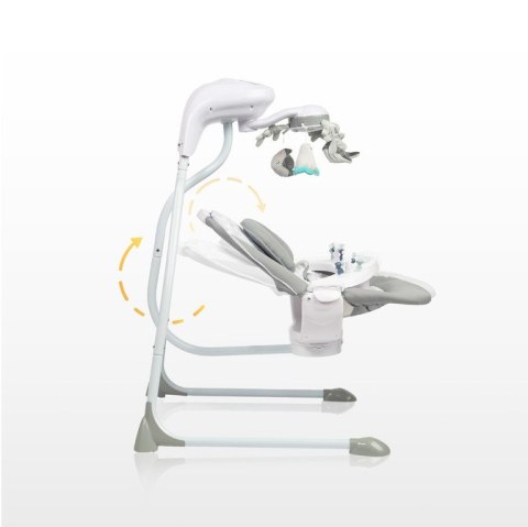 HUŚTAWKA ELEKTRYCZNA RAFFI LIGHT GREY