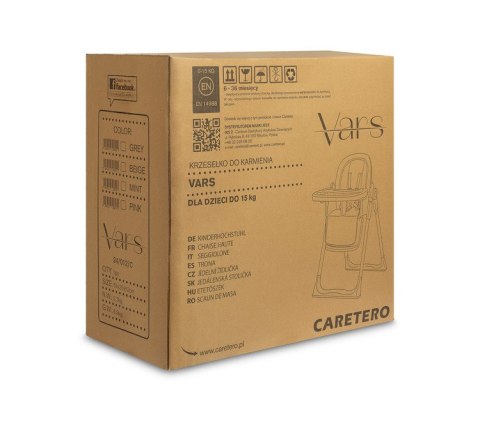KRZESEŁKO DO KARMIENIA VARS GREY