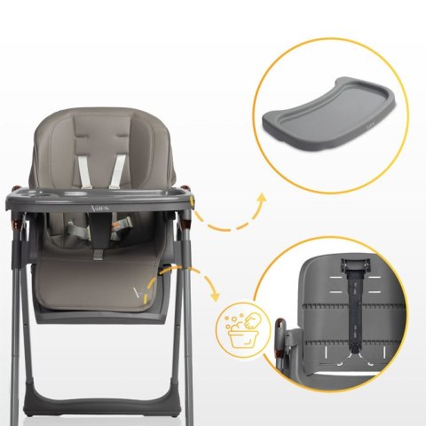 KRZESEŁKO DO KARMIENIA VARS MINT