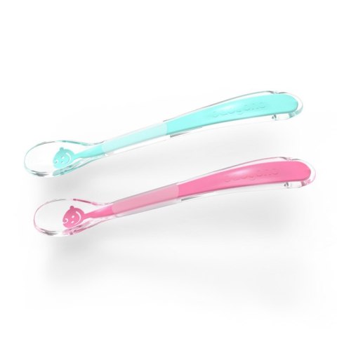 1460/01 ŁYŻECZKA SILIKONOWA BABY's SMILE MIĘTOWA