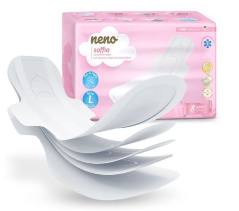 5558 SOFFIO PODPASKI JEDNORAZOWE POPORODOWE L 8SZT