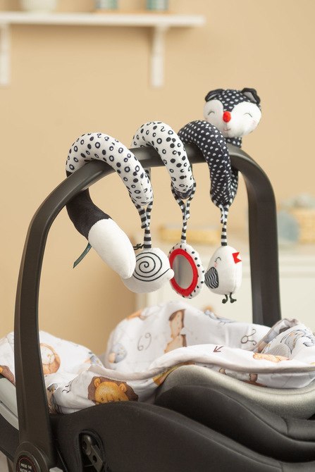 BLACK&WHITE SPRĘŻYNKA EDUKACYJNA LISEK