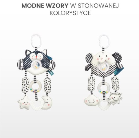 BLACK&WHITE ZABAWKA PODRÓŻNA SŁONIK