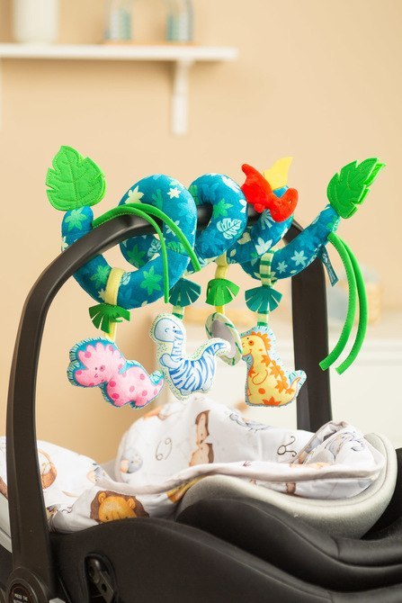 COLORFUL SPRĘŻYNKA EDUKACYJNA DINO