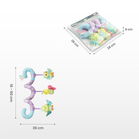 COLORFUL SPRĘŻYNKA EDUKACYJNA SYRENKA
