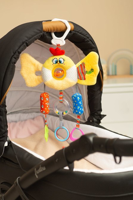 COLORFUL ZABAWKA PODRÓŻNA PTASZEK