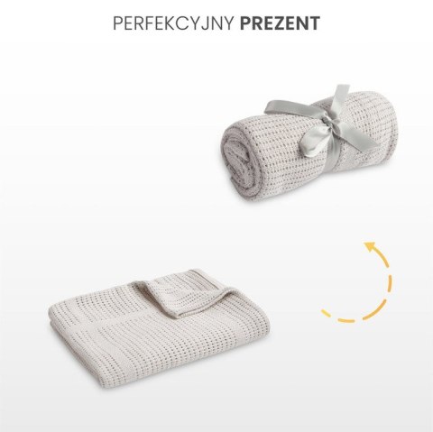 KOC AŻUROWY MOLI BEŻ KAWA