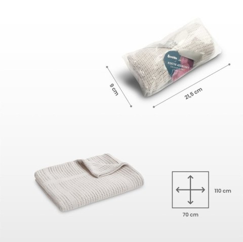 KOC AŻUROWY MOLI JASNY RÓŻ