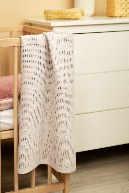 KOC AŻUROWY MOLI JASNY SZARY