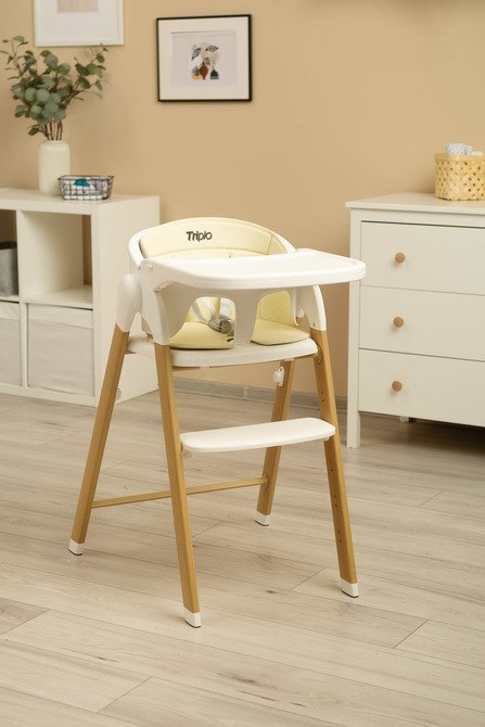 KRZESEŁKO DO KARMIENIA 3W1 TRIPLO BEIGE