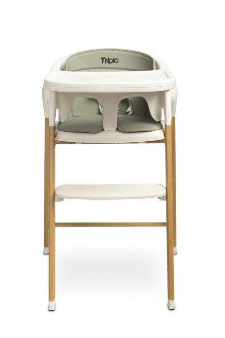 KRZESEŁKO DO KARMIENIA 3W1 TRIPLO GREY