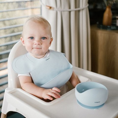 1639/01 ŚLINIAK SILIKONOWY REGULOWANE ZAPIĘCIE NIEBIESKI