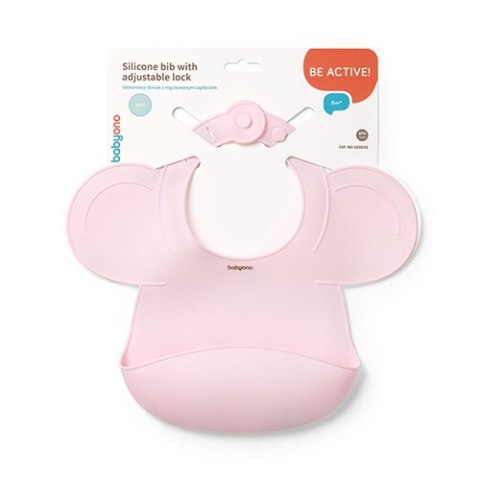 1639/02 ŚLINIAK SILIKONOWY REGULOWANE ZAPIĘCIE RÓŻOWY