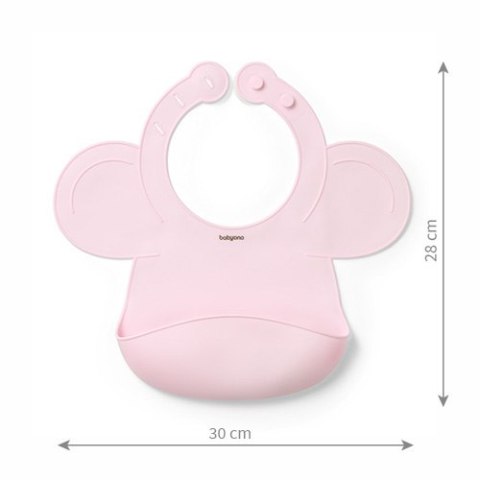 1639/02 ŚLINIAK SILIKONOWY REGULOWANE ZAPIĘCIE RÓŻOWY