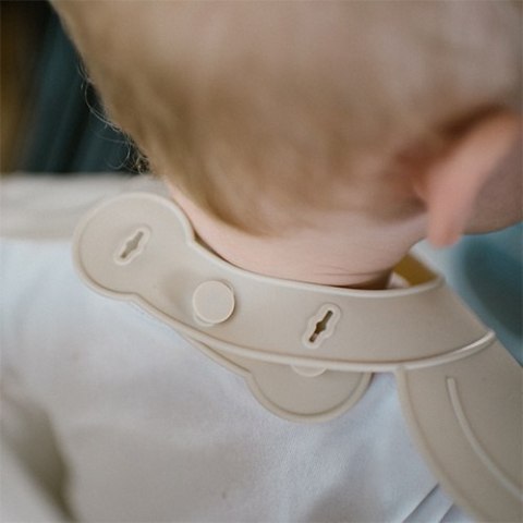 1639/04 ŚLINIAK SILIKONOWY REGULOWANE ZAPIĘCIE BEŻOWY