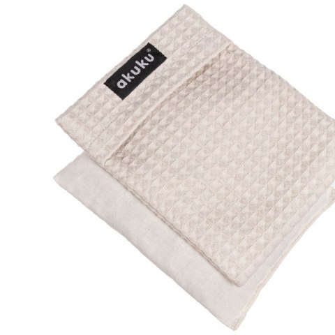 A0633 TERMOFOR PESTKI WIŚNI 13 X 16 CM BEŻ