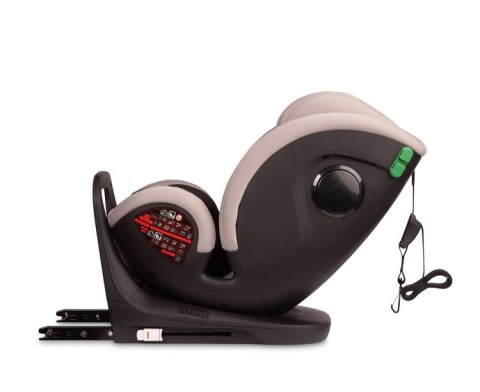 FOTELIK SECURO I-SIZE LIGHT GREY (40-150)