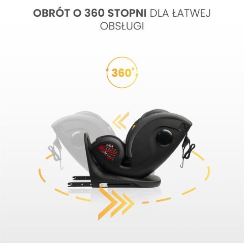 FOTELIK SECURO I-SIZE LIGHT GREY (40-150)