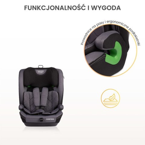 FOTELIK VIVO I-SIZE BURGUNDY (76-150)