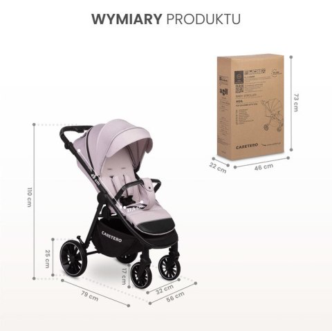 WÓZEK SPACEROWY AGIL BLACK