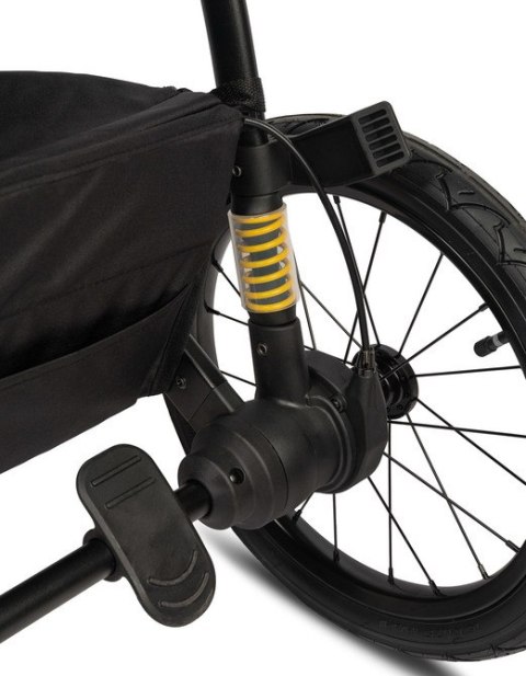 WÓZEK SPACEROWY LIMA DELUXE BLACK