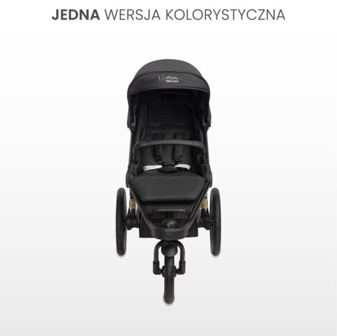WÓZEK SPACEROWY LIMA DELUXE BLACK