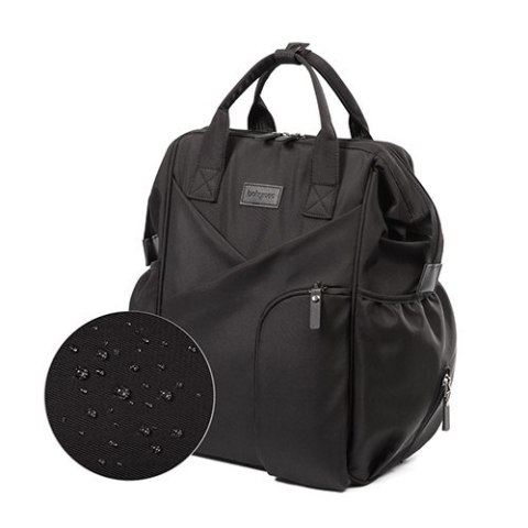 1649/01 BACKPACK FOR MOTHER MODERN STYLE BLACK