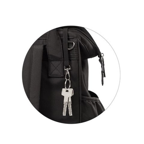 1649/01 BACKPACK FOR MOTHER MODERN STYLE BLACK