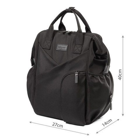 1649/01 BACKPACK FOR MOTHER MODERN STYLE BLACK