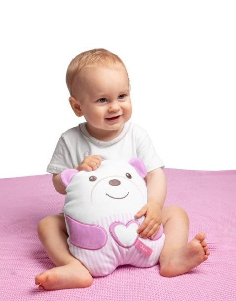 184620 MISIEK BRZUSZEK RÓŻOWY