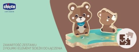 184910 2 NIEDŹWIADKI ZESTAW TATA