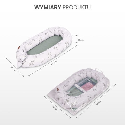 KOKON MUŚLIN BALETNICE RÓŻOWE 80x45