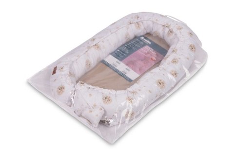 KOKON MUŚLIN DMUCHAWCE BEŻOWE 80x45