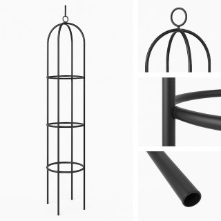 Metalowa pergola ogrodowa wspornik na róże 195cm