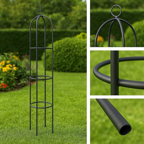 Metalowa pergola ogrodowa wspornik na róże 195cm